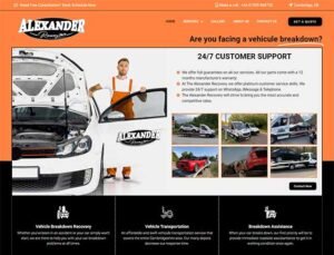 Unique Virtual Tour Ecommerce - WordPress Design & Development New website launch - alexander recovery