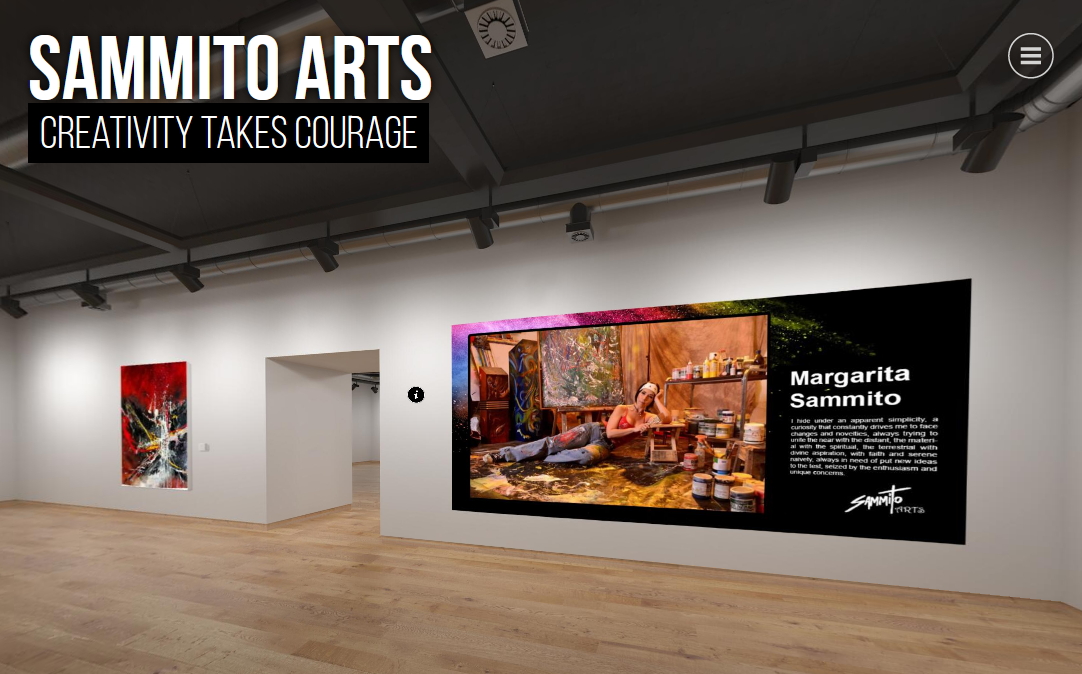 Read more about the article Magical Virtual Gallery Tour for artist
